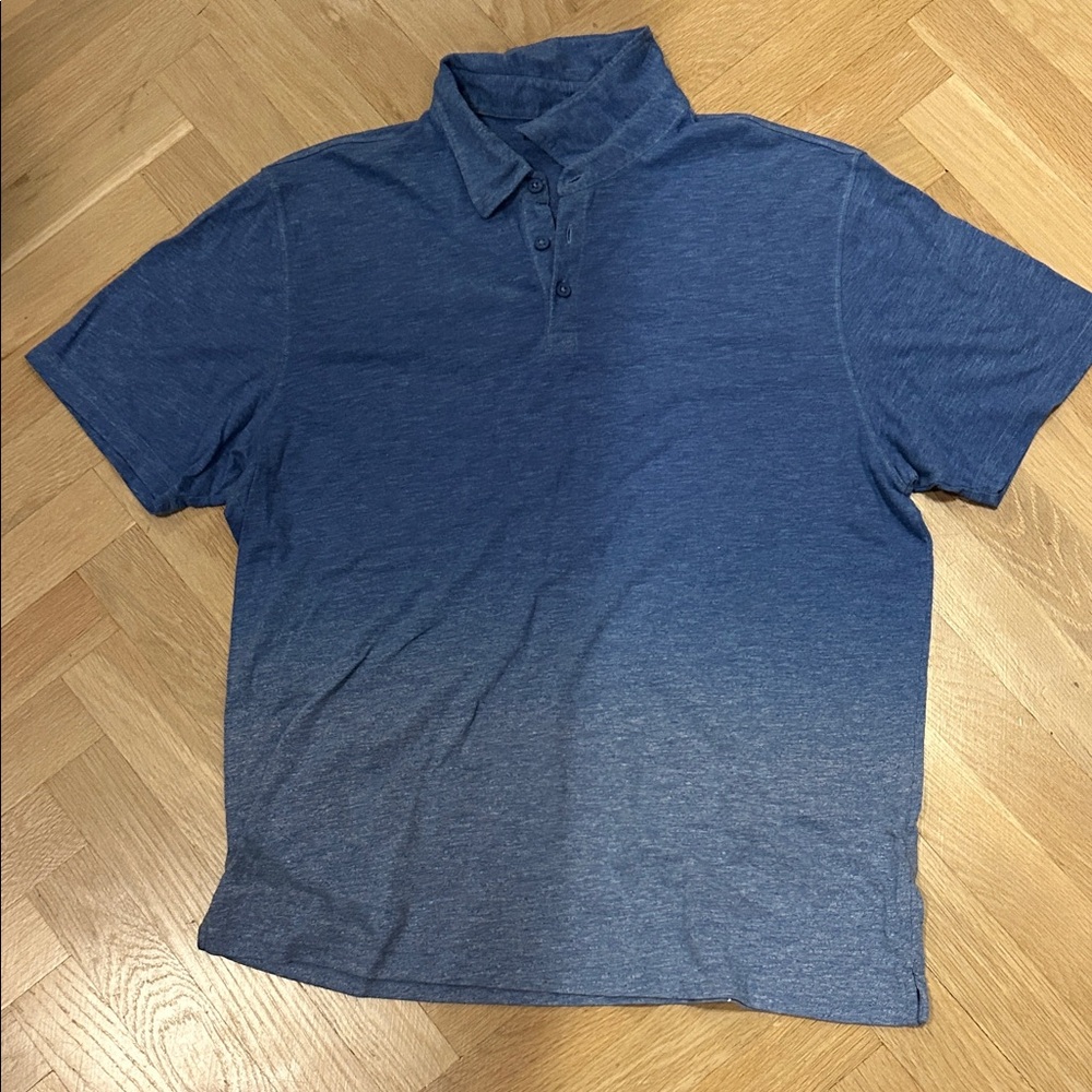 Zachary Prell Indigo Polo Shirt